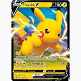 Carte Pikachu v max alt