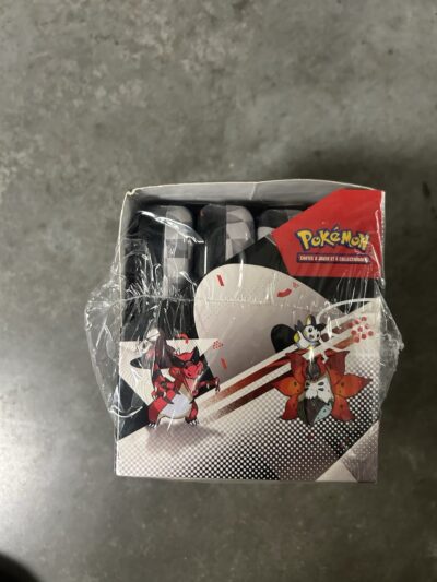Display mini tins pokemon 10.5 Foudre Noire & Flamme Blanche scellée – Image 2