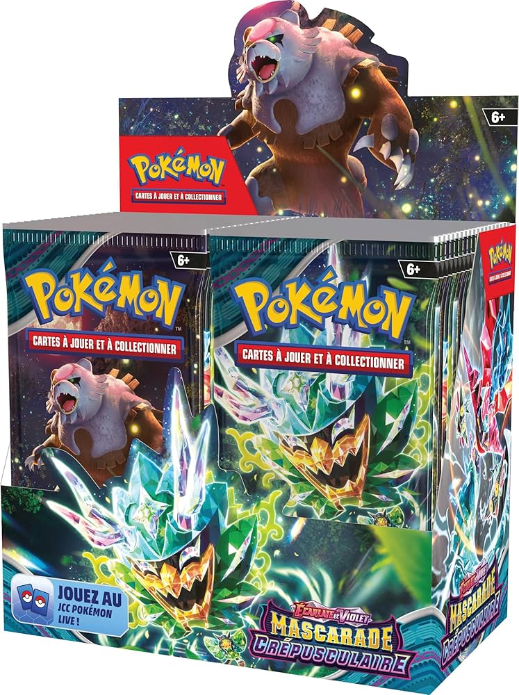 Display scellée Pokemon EV06 Mascarade crepusculaire - 36 booster