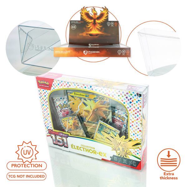 Protection souples pour Pack 4 boosters (Phoenix Shield)