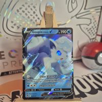 Carte Pokémon Goupix d'Alola V stamp 033/195 Tempête Argentée