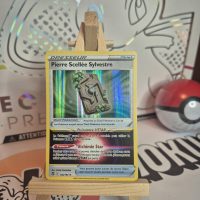 Carte Pokémon Pierre Scellée Sylvestre 156/195 Holo EB12 Tempête Argentée