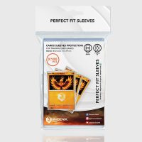 Boîte de 100 Perfect Sleeves (sans rebord) - Phoenix Shield